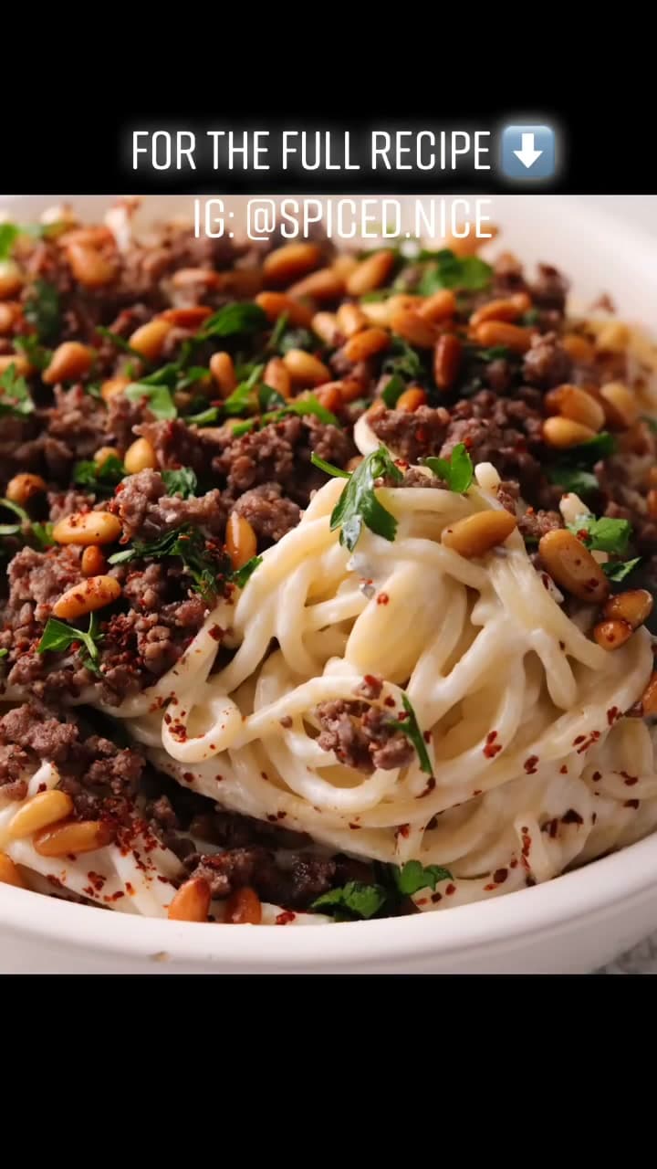 Middle Eastern Pasta Two Ways