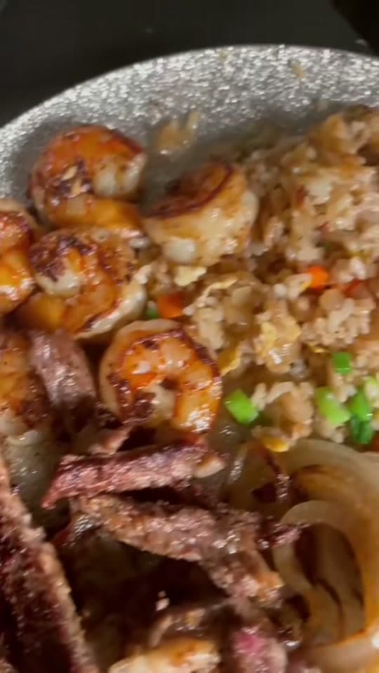 Homemade Hibachi with Garlic Butter