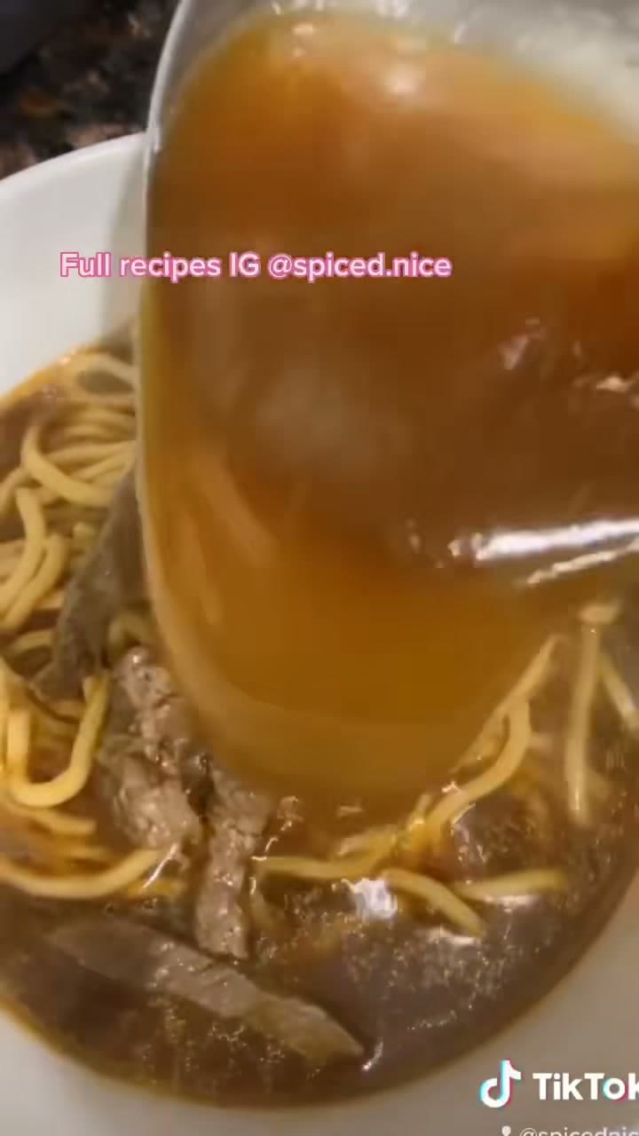Spicy Beef Noodle Soup