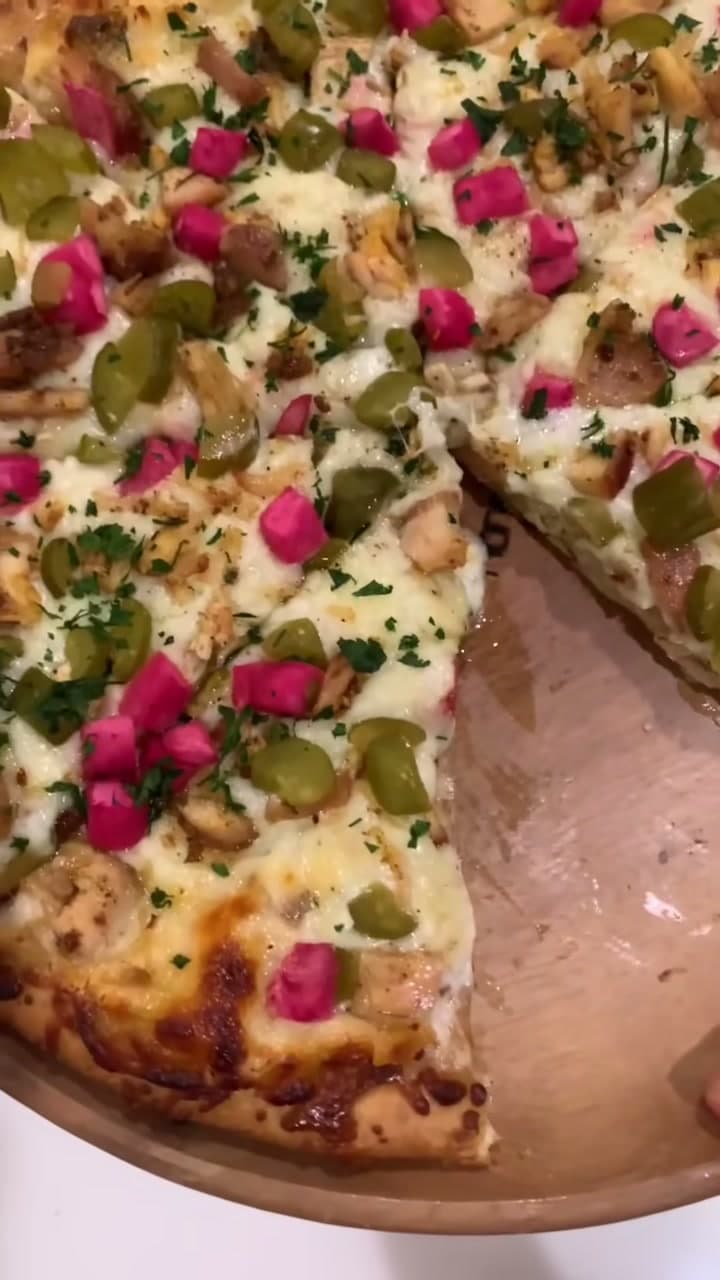 Chicken Shawarma Pizza