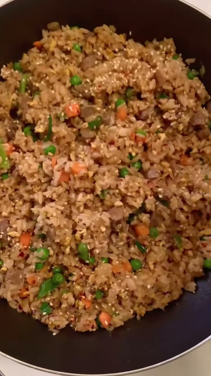 Garlic Butter Steak Fried Rice