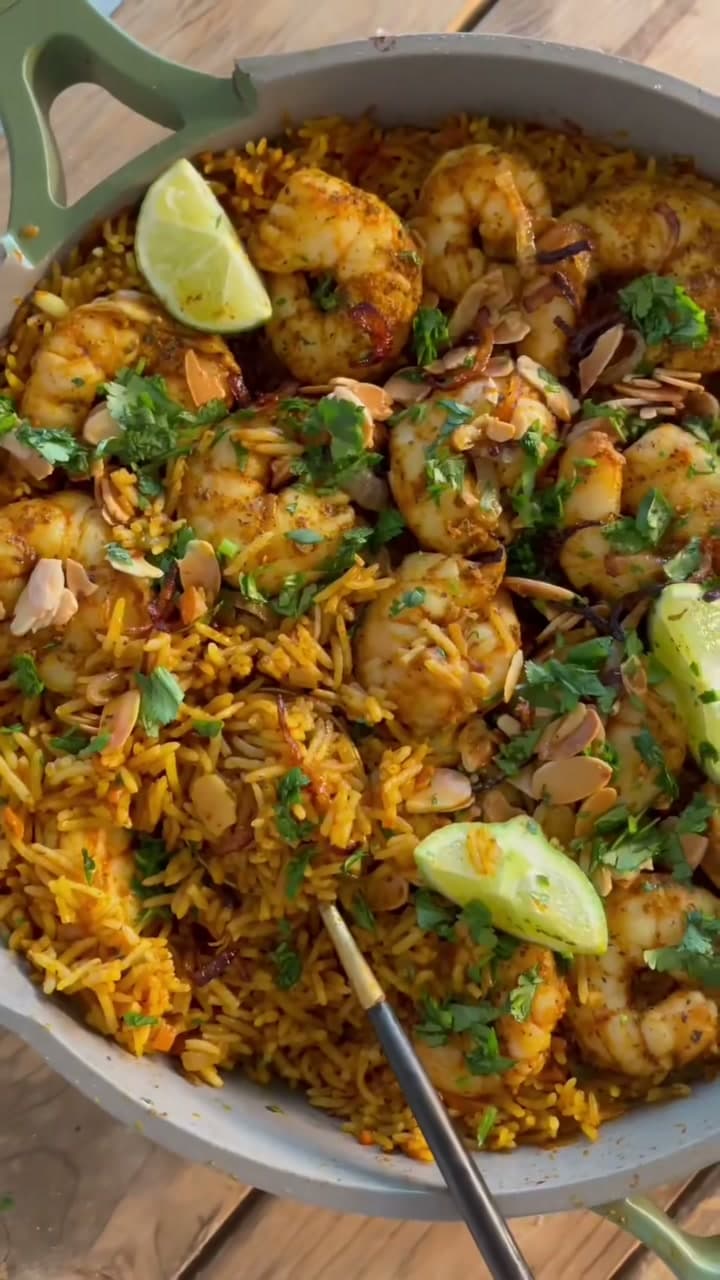 One Pan Shrimp and Rice