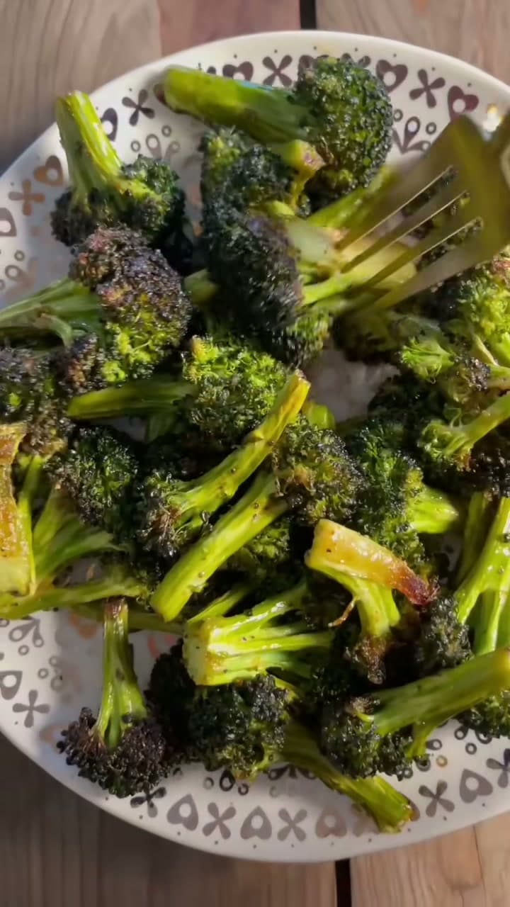 Roasted Broccoli with Spices
