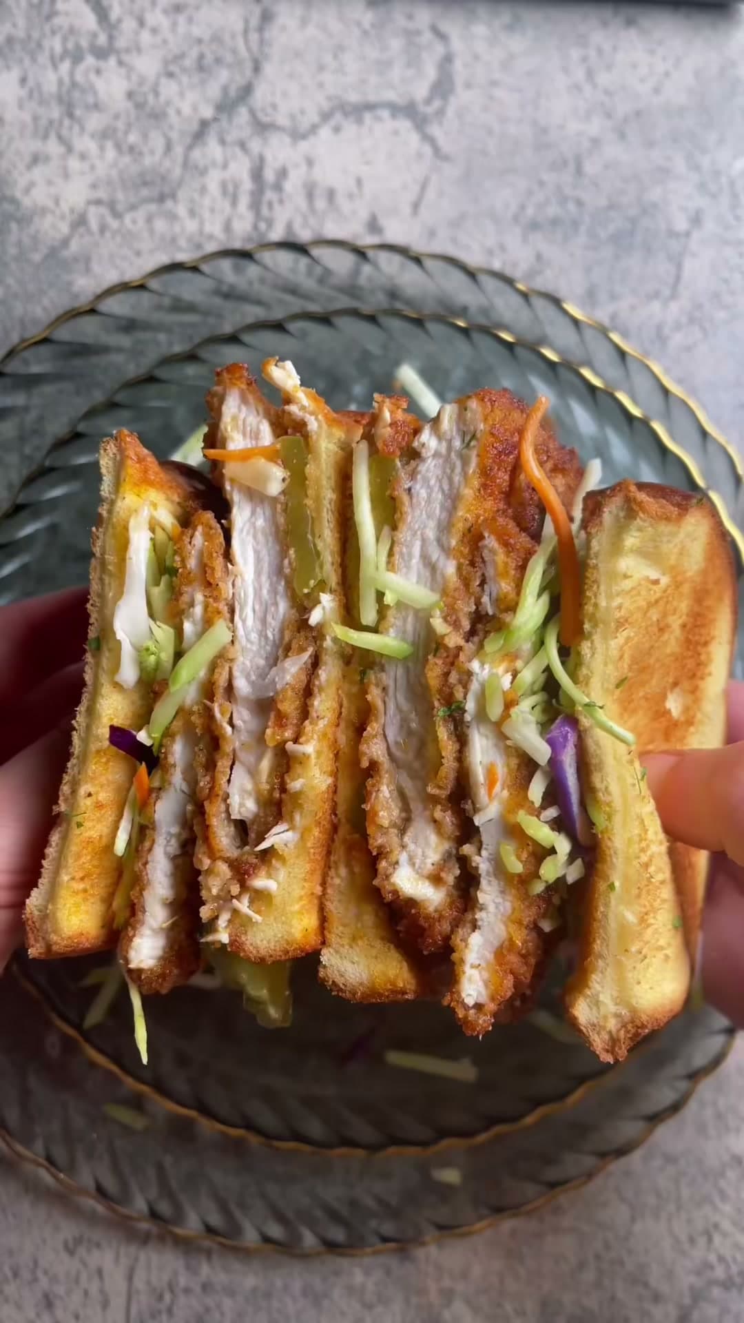 Crispy Chicken Cutlet Sandwiches